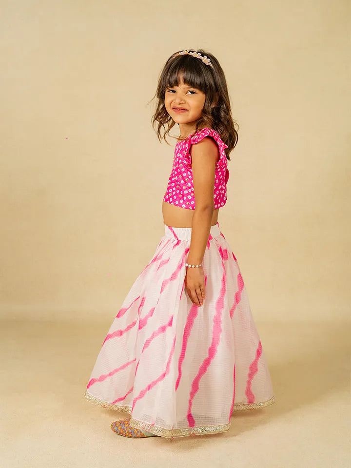 Boys & Girl Pink Sibling Outfits