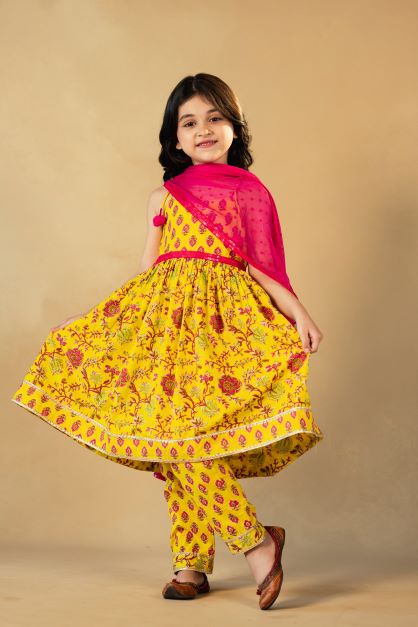 Jaipuri Kurta set Junior