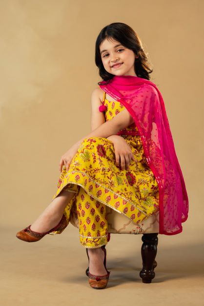 Jaipuri Kurta set Junior